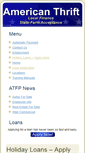 Mobile Screenshot of american-thrift.net
